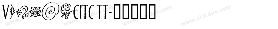 VintageITC TT字体转换